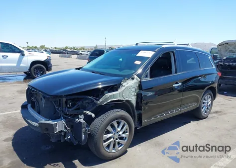 2013 Infiniti Jx35 из США, поврежденный, VIN 5N1AL0MN1DC339402